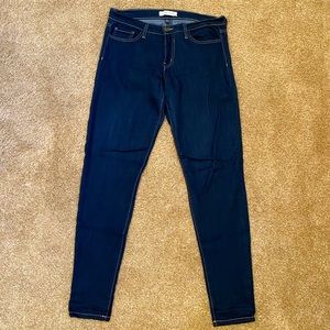 Flying Monkey High Waist Dark Wash Jegging